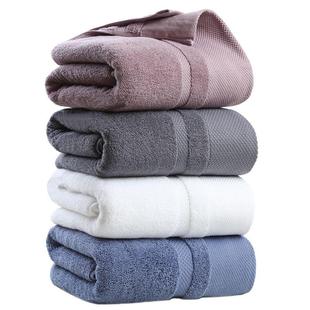 hotel 140 70cm浴巾长绒棉纯棉加厚Cotton bath towel