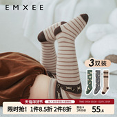 嫚熙婴儿长筒袜春秋款 棉袜新生儿过膝袜松口无骨不勒腿宝宝长袜子