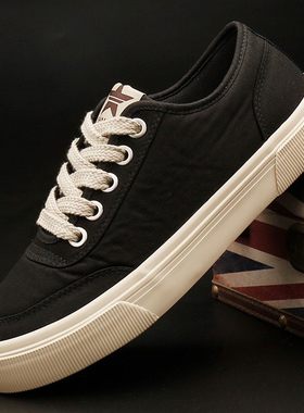 北京亿恒迪25819男软底舒适休闲鞋新款春秋潮鞋布鞋韩版百搭板a46