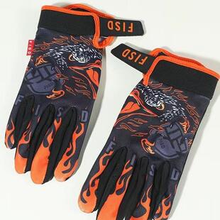 FISD跨境新款火鸟可触屏户外运动骑行运动越野摩托车长指手套