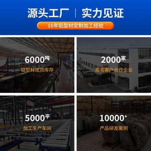 现货2060铝型材 铝合金橱柜衣柜加工定制欧标铝材 2060铝型材