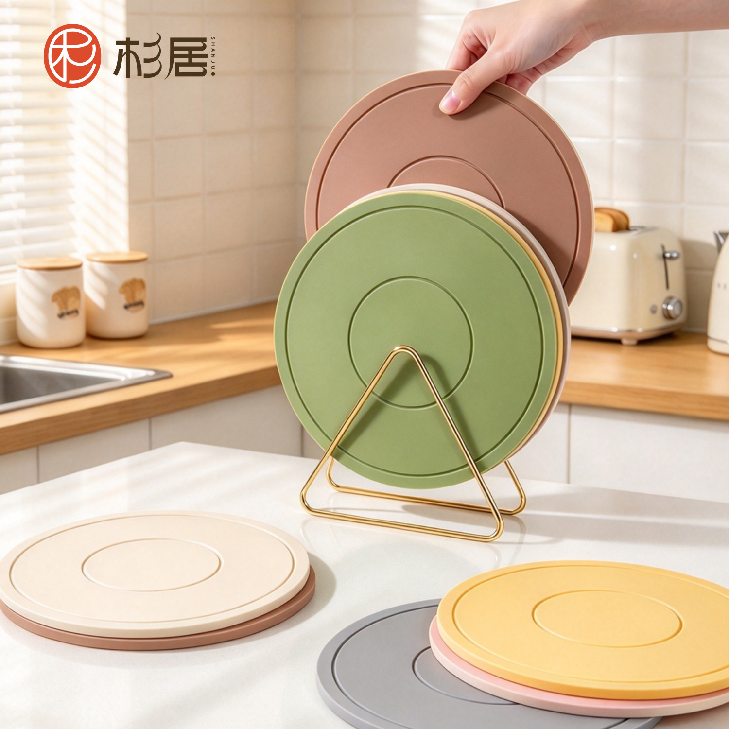 硅胶隔热垫餐垫锅垫杯碗垫子高级感菜盘砂锅防烫餐桌垫家用耐高温