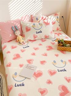 学生宿舍专用床垫套单件全棉枕套三件套儿童上下床床单双人大炕单