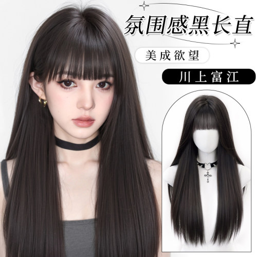 君知否日常整顶长直发假发套