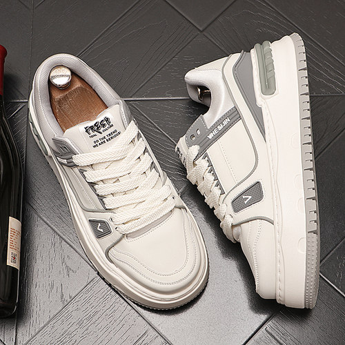 厚底板鞋男款时尚百搭休闲鞋