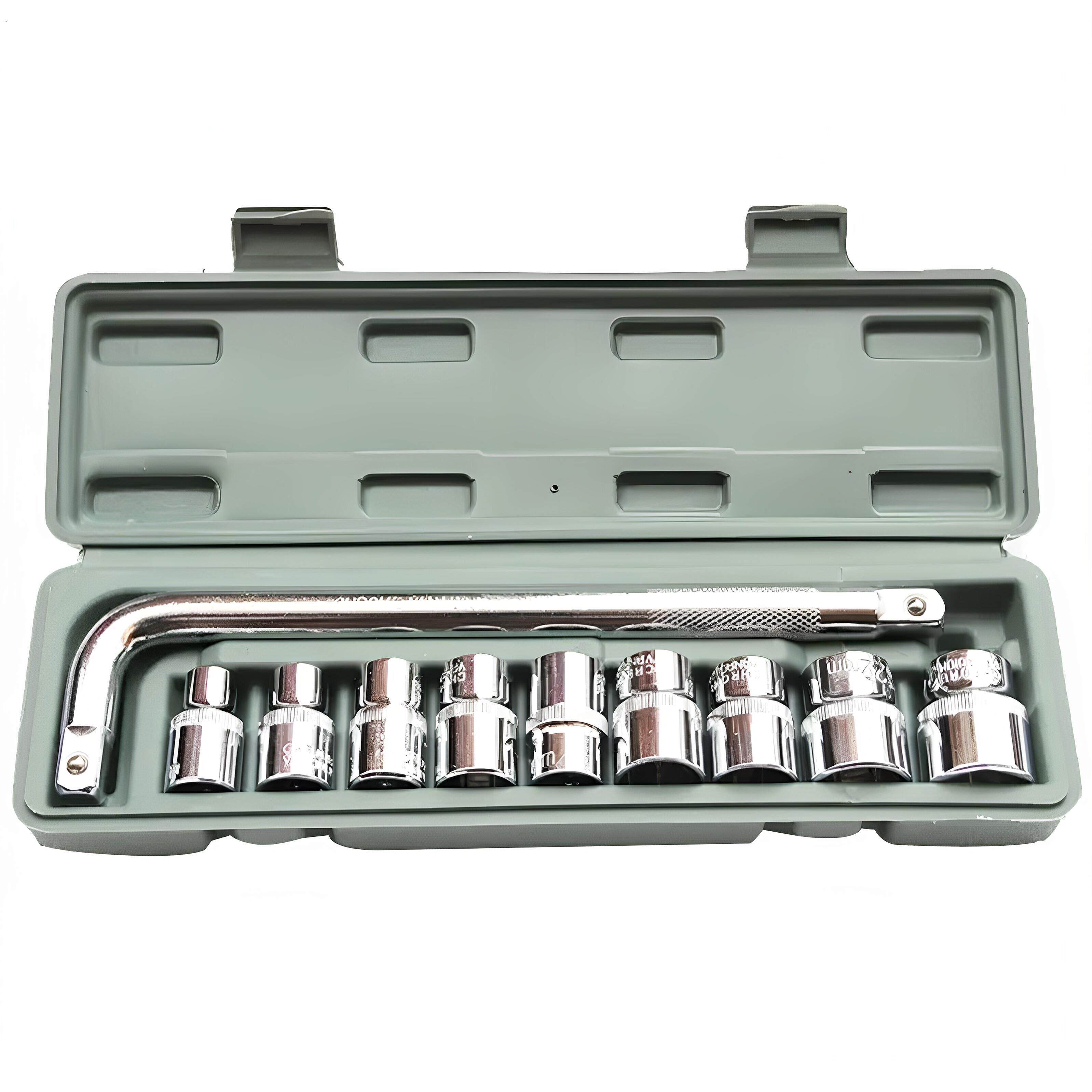 十件套大飞套筒扳手工具汽车用家用机车维修工具轮胎扳手工具箱