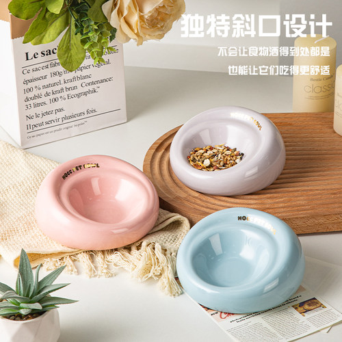 hocc仓鼠碗陶瓷小宠专用防打翻
