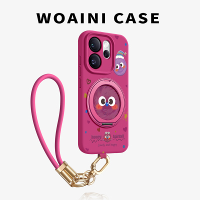 超可爱毛球适用OPPOReno15手机壳