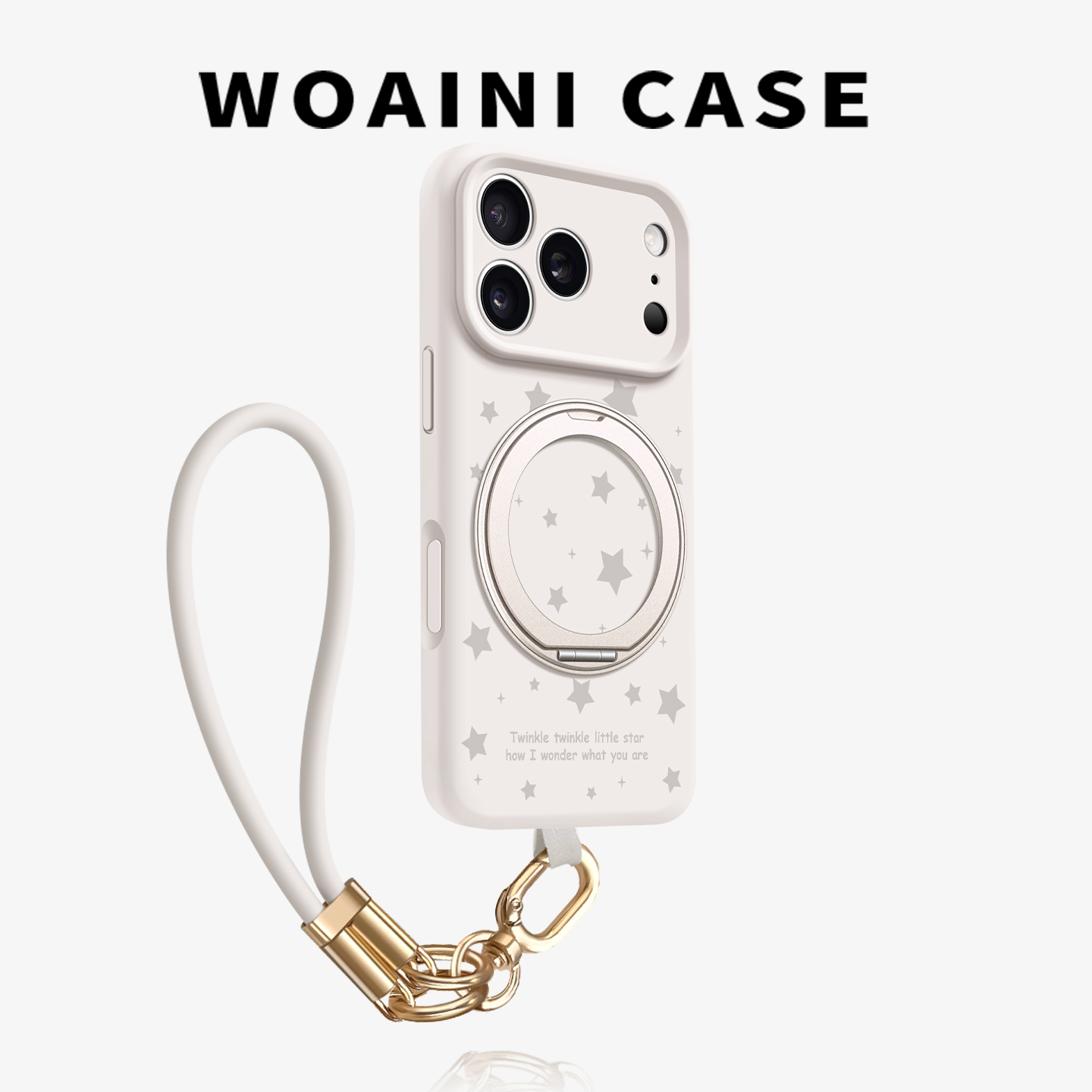 适用iPhone亲肤软糯星星款手机壳