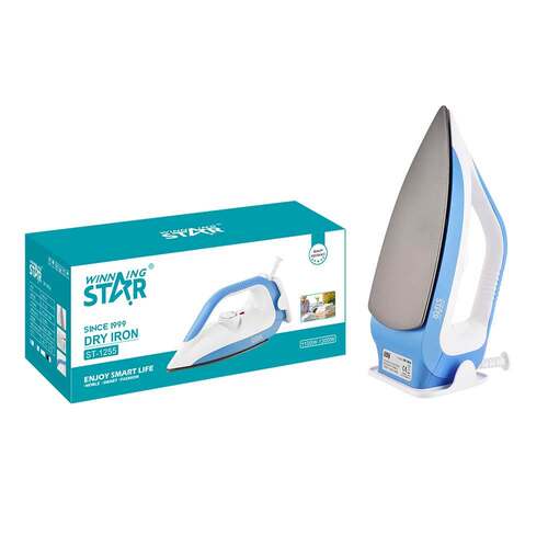 winning star 跨境特氟龙底板带温控手持电烫斗干烫熨斗Dry Iron