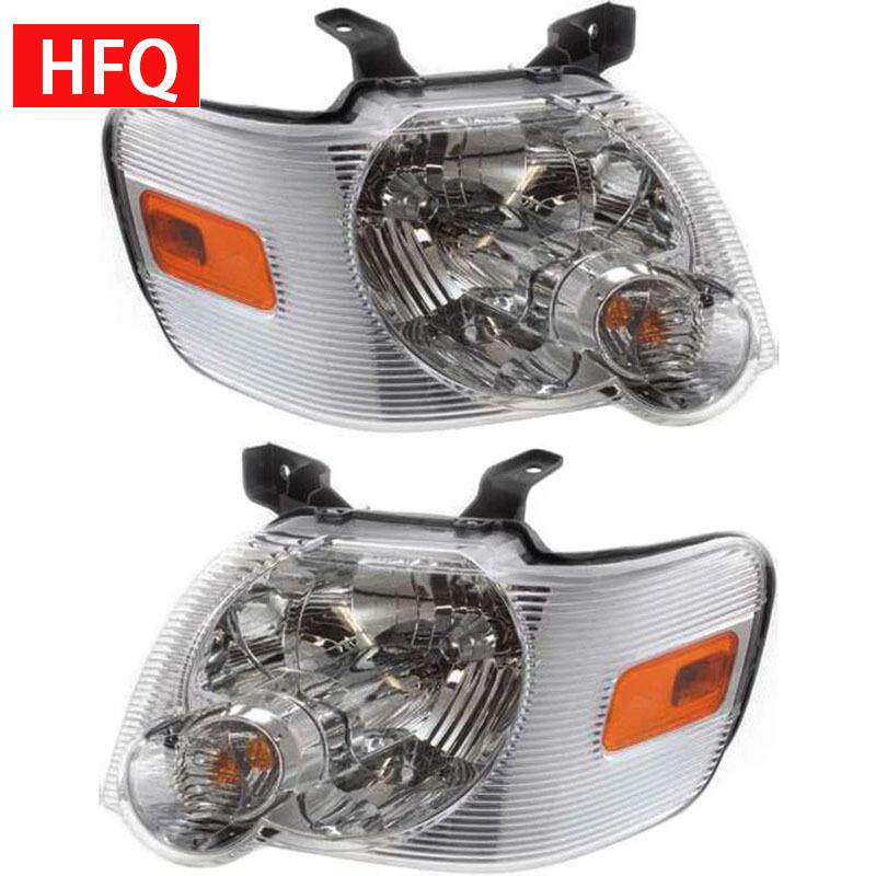 汽车配件大灯适用于2006-2010款福特Explorer卤素w灯泡前照灯