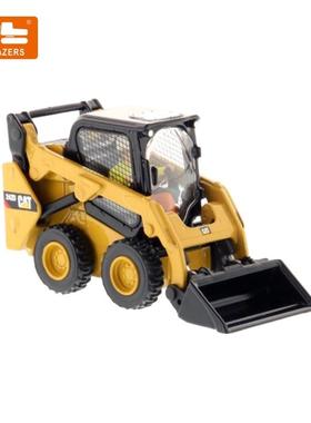 适用1:32卡特242D滑移装载机合金工程车模型摆件85525