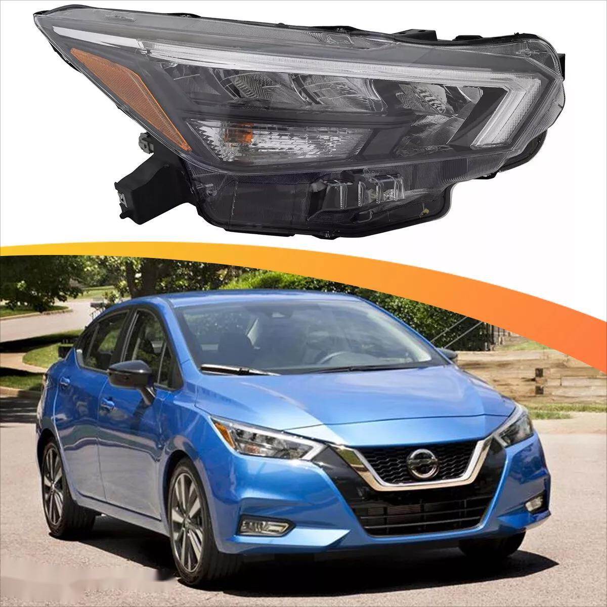 适用于2020-2024款日产Versa照明LED车大灯260105EE2ANI2503274
