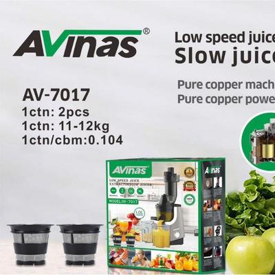 Avinas-7017慢榨机EUSLOWSPEEDJUICER&EXTRACTORSLOWJUICER