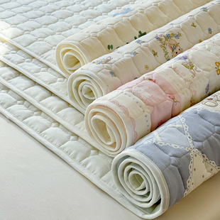 薄款床垫夏天可机洗全棉床褥子垫被纯棉床护垫家用卧室软垫棉花垫