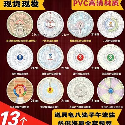 中医辩证施治盘全套19778个正品五运六气罗盘中医养生套装盘