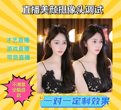 视频调试摄像头单反 爱兔 索伦森 团播高清效果