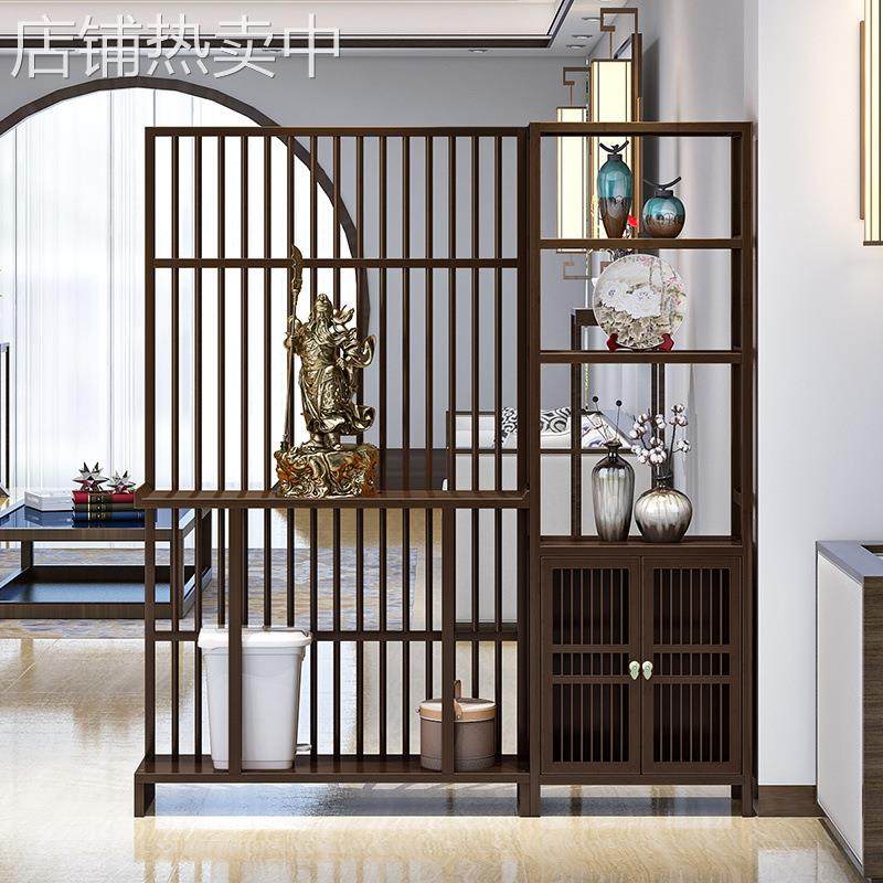 红酒架子置物架家用落地葡萄酒展示架客厅隔断屏风陈列柜酒柜格栅
