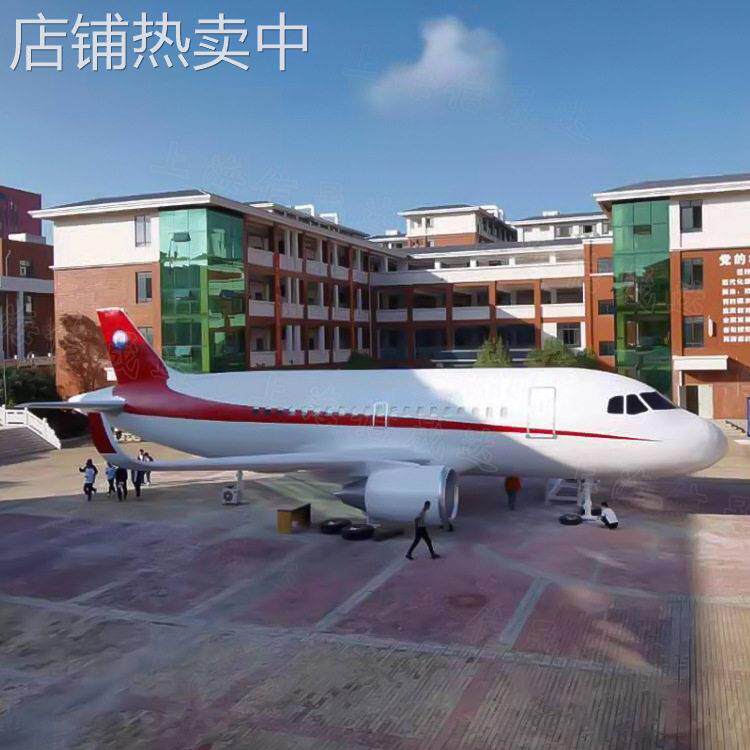 铁艺仿真飞机模拟驾驶舱航空客机乘务一比一教学实训模型摆件成品