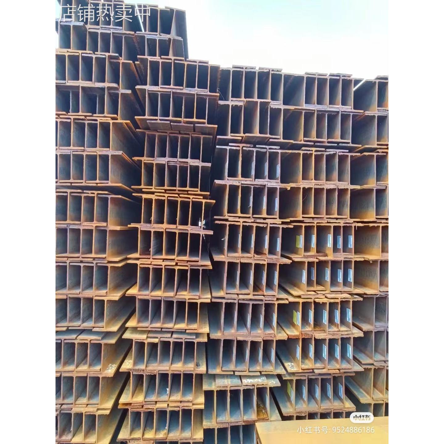 吉林长春厂家工字钢镀锌H型钢Q355B热轧h型钢 车棚支架