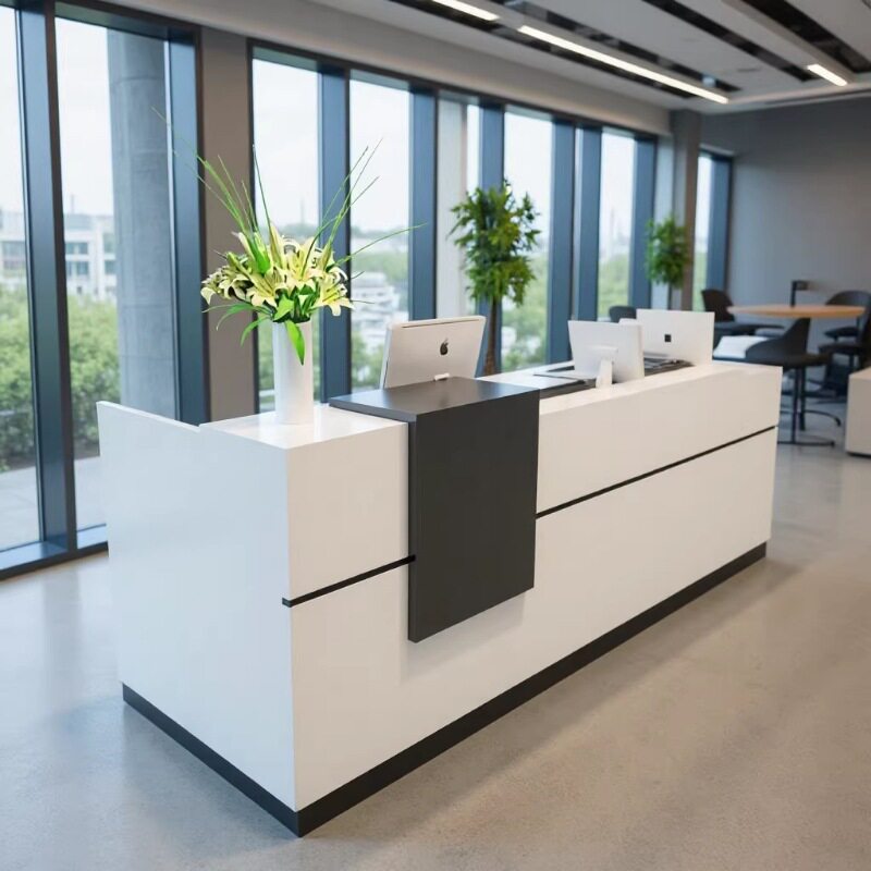 广州供应板式公司前台桌接待酒店商务迎宾接待前台