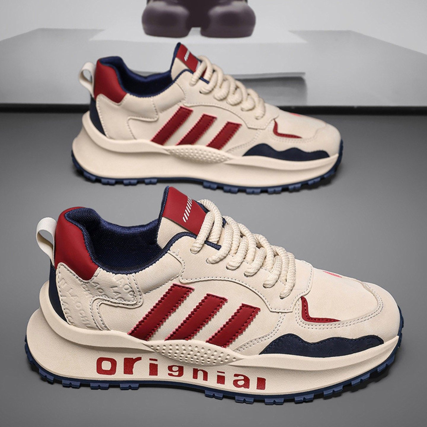 芸菲汇秋冬季男鞋透气运动休闲老爹鞋男士潮流时尚鞋子轻便阿甘鞋,流行男鞋,时尚休闲鞋,淘宝优惠券,粉丝福利购,淘宝优惠卷