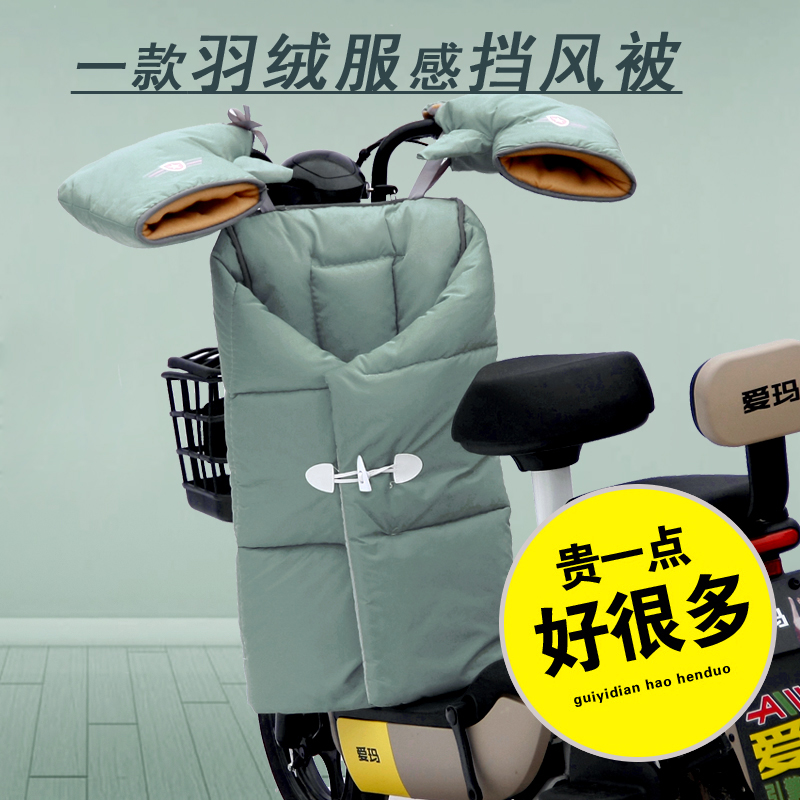 春秋小型分体保暖加绒防水电动车