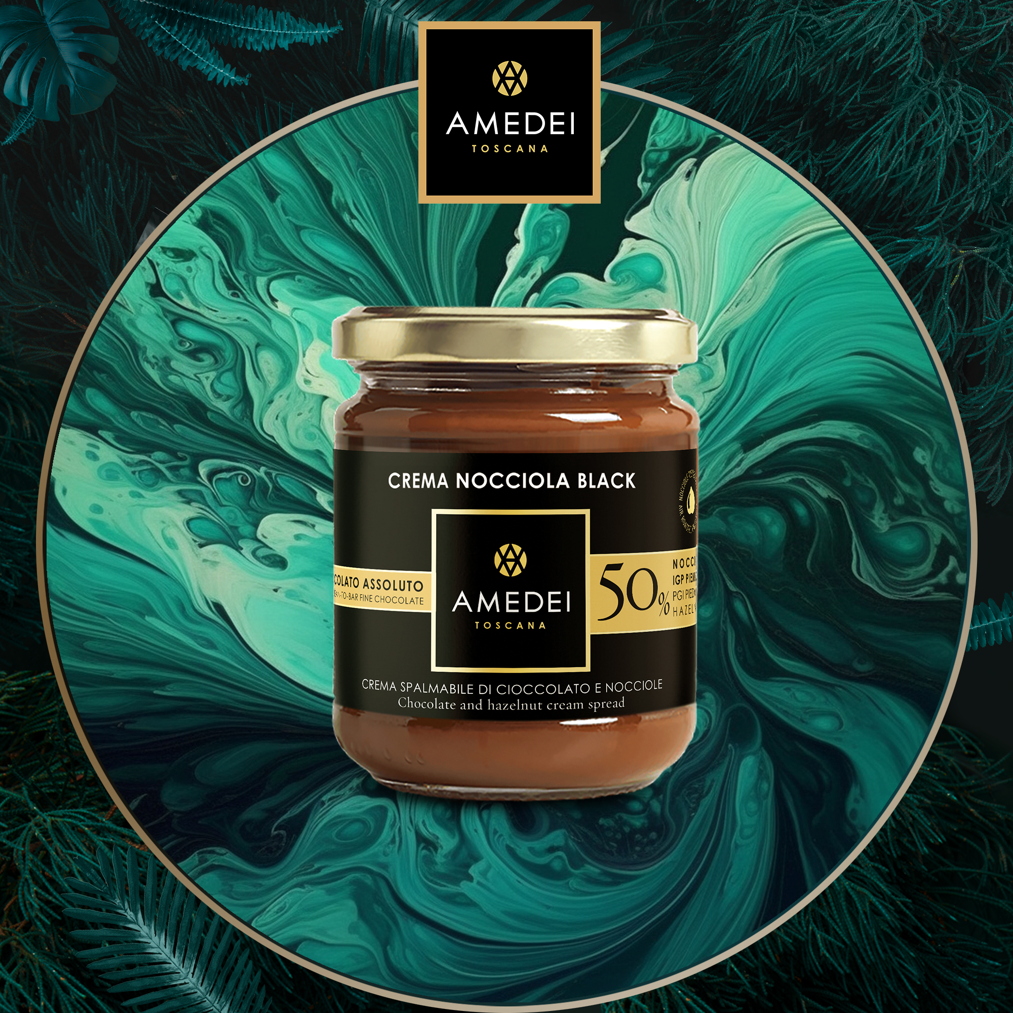 意大利Amedei榛子巧克力酱