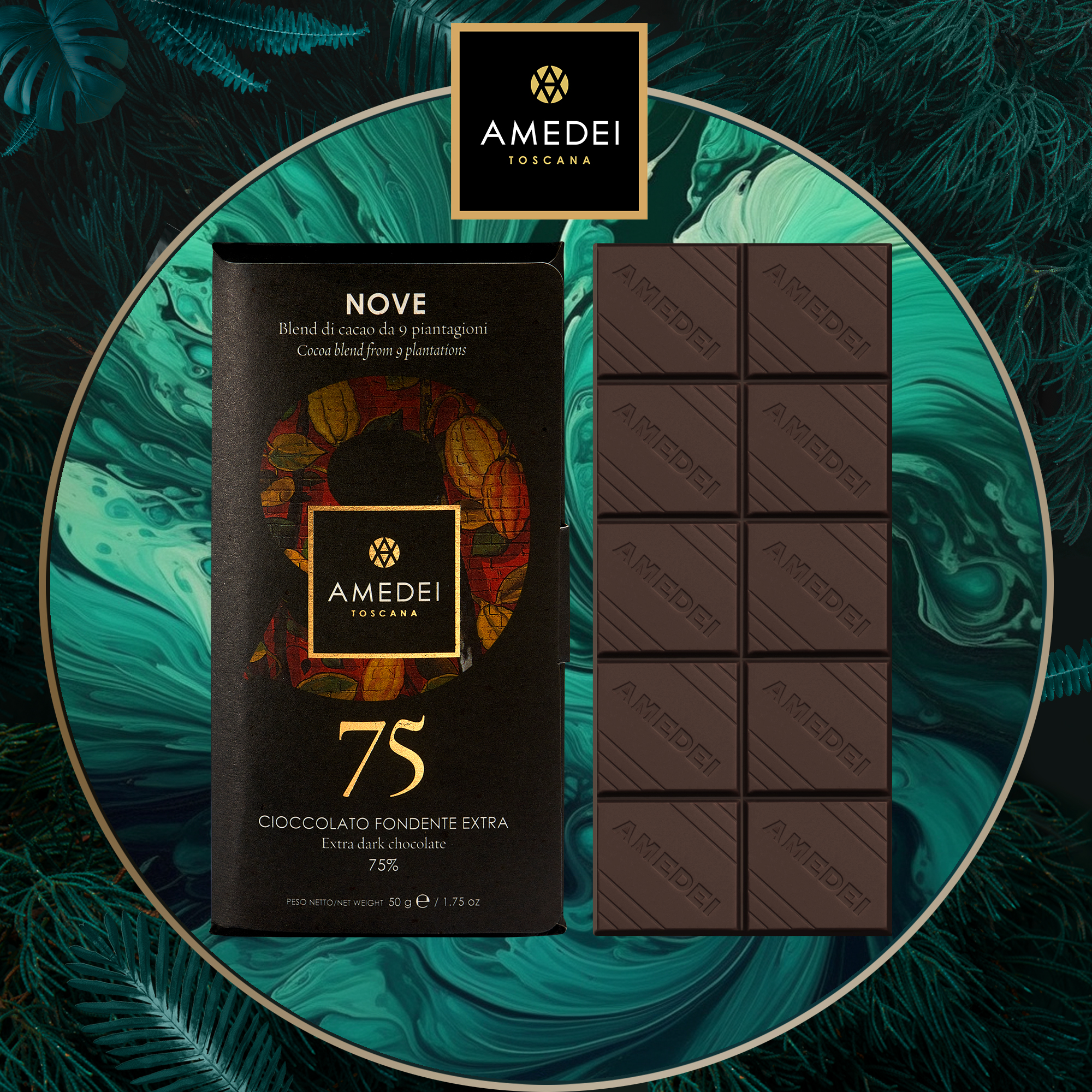 Amedei9种可可混合NOVE