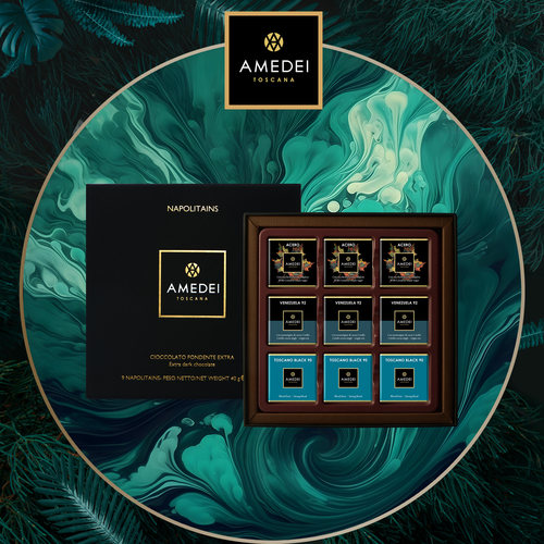 Amedei高浓度系列9小片黑巧克力