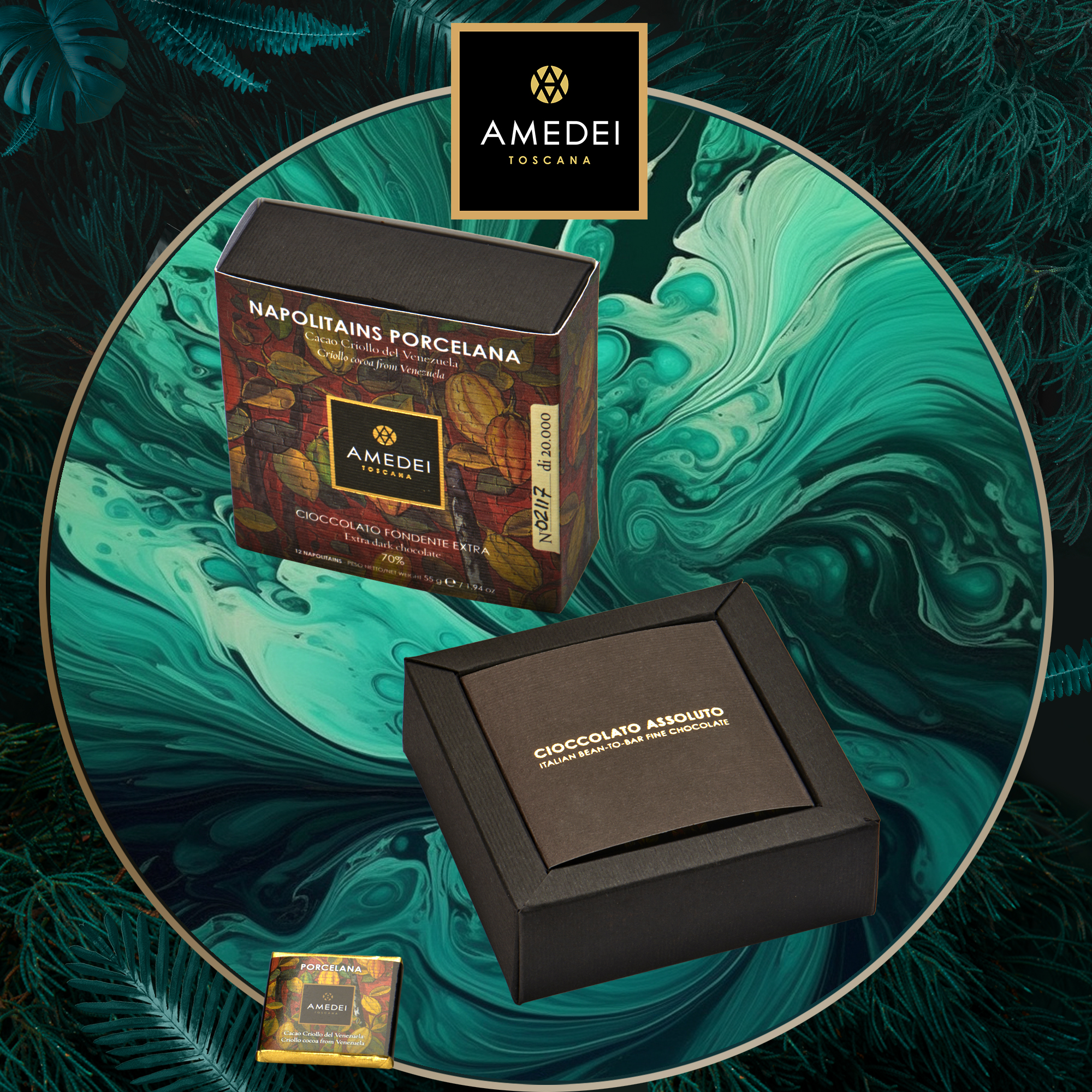 意大利Amedei招牌Porcelana礼盒