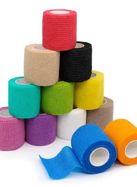 12 Rolls Self-adhesive Bandage Pet Elastoplast Cohesive Musc