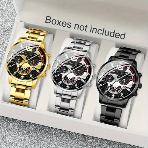 Men'swatch,steelstrap,l