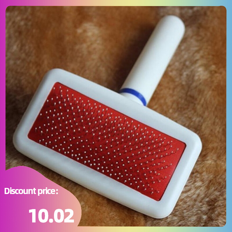 Pet Dog Comb Long Hair Brush Plastic Handle cat 宠物梳
