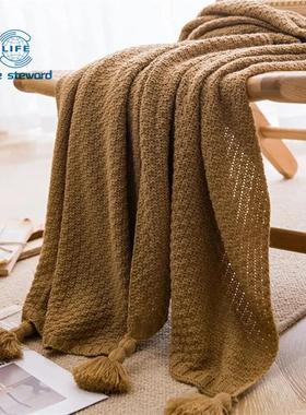 Blankets for Bed Sofa Couch Chunky Knit Bedspread Knitted