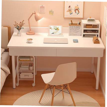 Desk simple office computer table home wooden study desk书桌