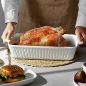 Dish Lasagna Ceramic Casserole Baking Large Pan Oven