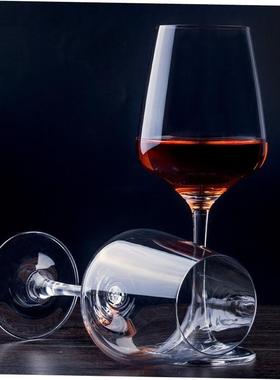 Crystal red wine glass set elegant wine glasses Goblet红酒杯