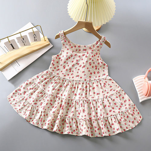 Girls'cottonandsilkdresss
