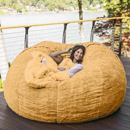 Bean Bag Chair Cushion Practical Extra Large Bean Bag Chair