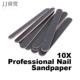 Sanding Glitter Nail Art 10PCS Salon File Buffer Tools