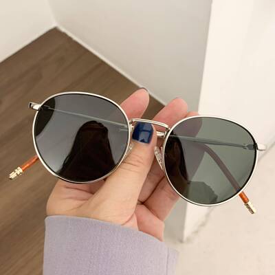 fashion Round retro men for sunglasses polarized sun-glasses