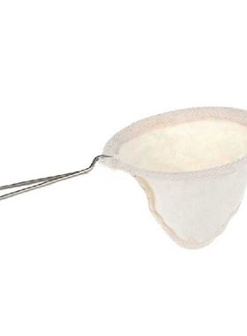 Reusable Coffee Filter Bag Stainless Steel Handle Flannel