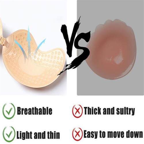 New Invisible Push Up Bra Backless Strapless Bra Seamless Fr