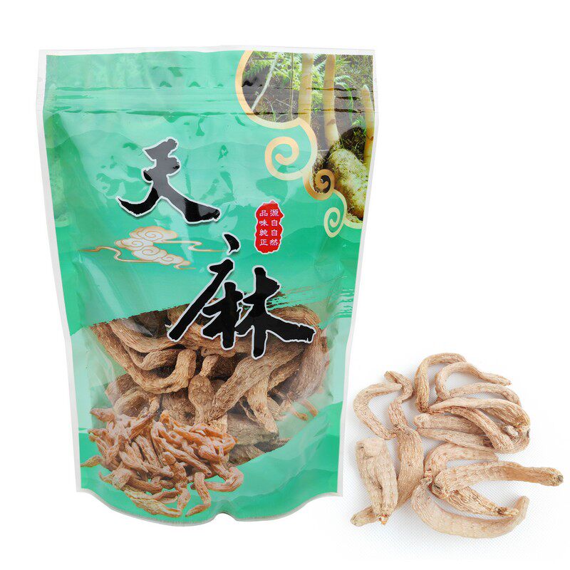 秦岭深山特产干天麻500克煲汤
