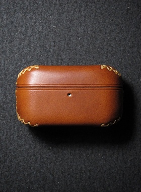 适用于Panasonic/松下 EAH-AZ100松下Technics保护套皮套真皮定制订制图案小众复古个性植鞣皮手工太阳先生