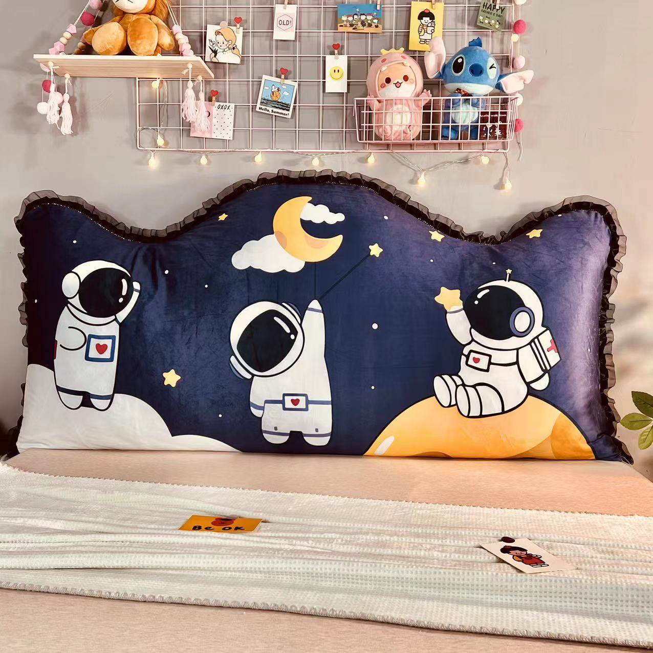 靠垫床边儿童婴儿家庭女孩可爱公主男孩防撞大靠背卡通卧室腰枕,居家布艺,床头靠垫,淘宝优惠券,粉丝福利购,淘宝优惠卷