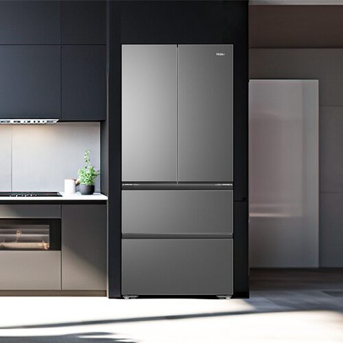 Haier/海尔 BCD-491WGHFDB5BFU1超薄零嵌入法式家用无霜一级能效
