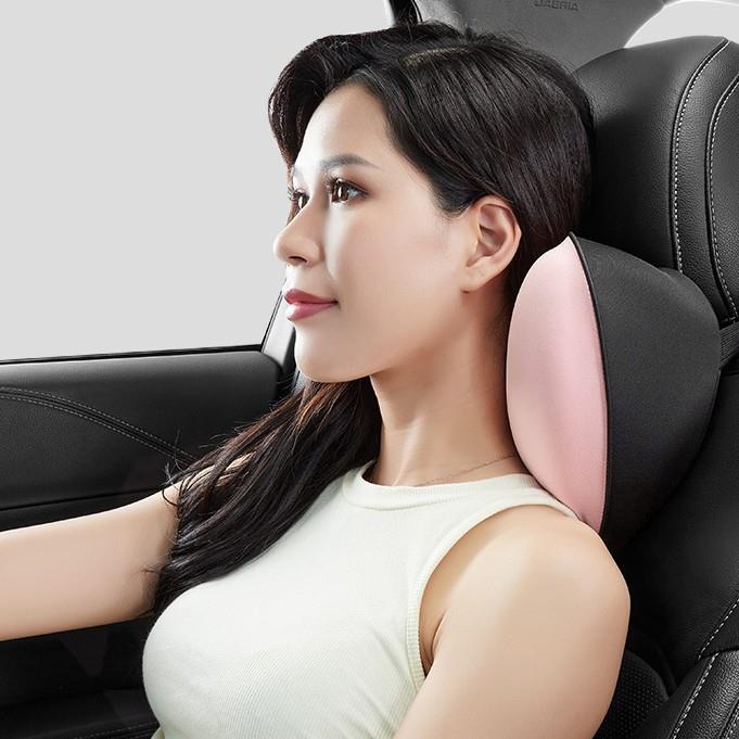 高档汽车头枕腰靠车载腰枕记忆棉腰靠垫工厂车用护颈枕腰靠背