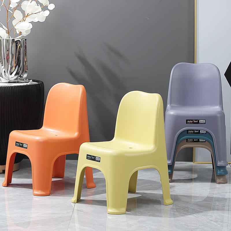 加厚儿童椅子防滑幼儿园靠背椅宝宝座椅矮凳小孩学习椅家用小凳子